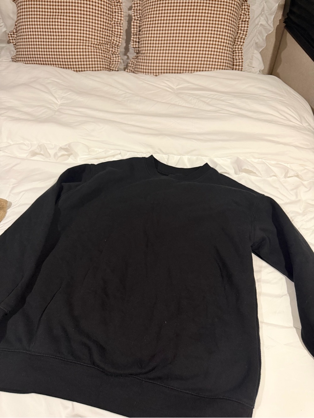 Black Crewneck Sweater